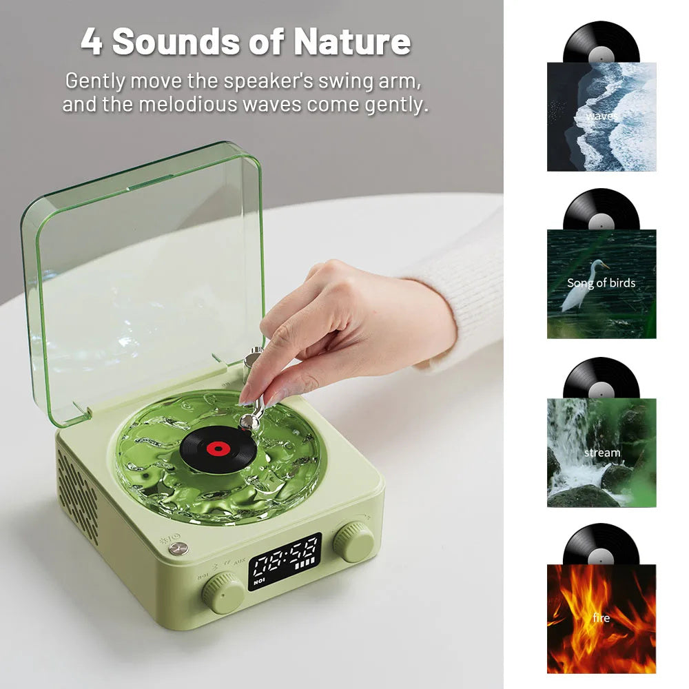 Vintage Groove Bluetooth Turntable Speaker