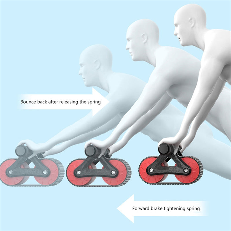 Dual-Wheel AB Roller