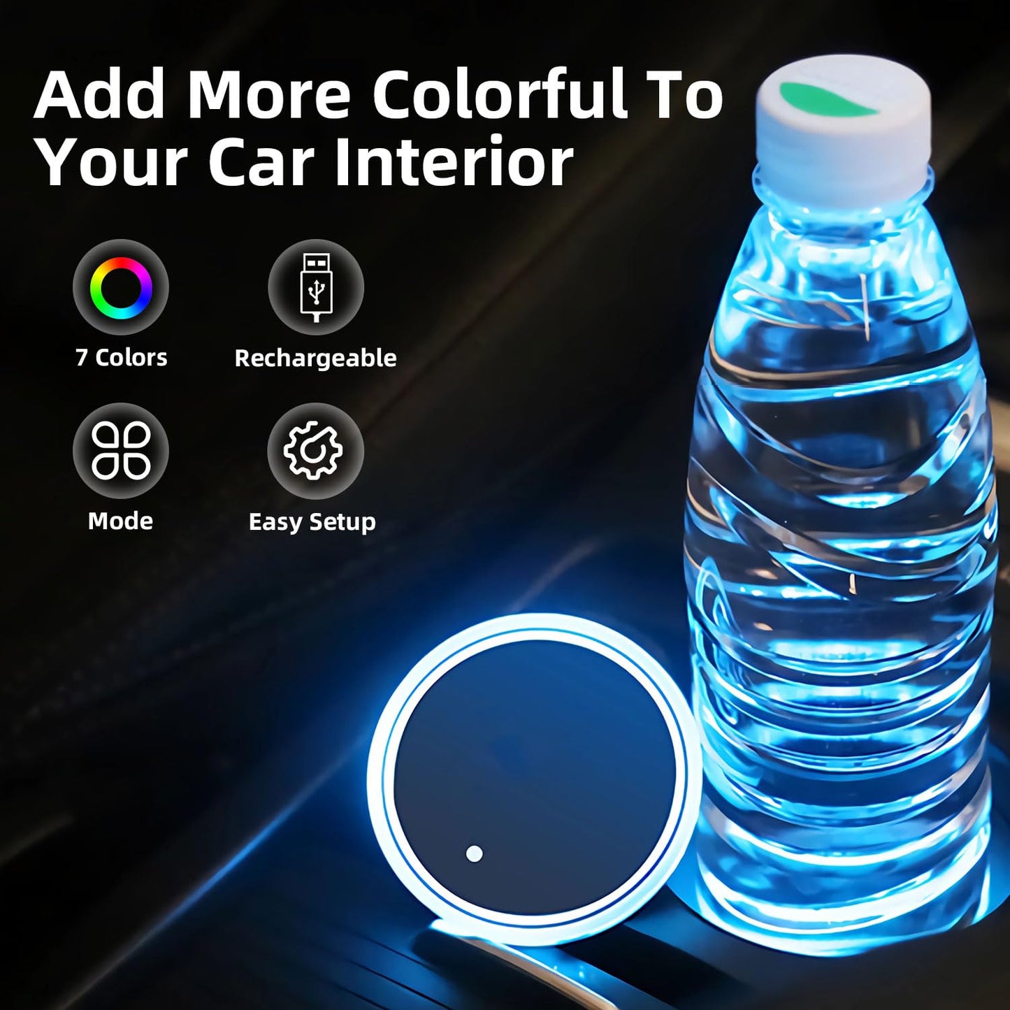 LumiCoaster Car Lights