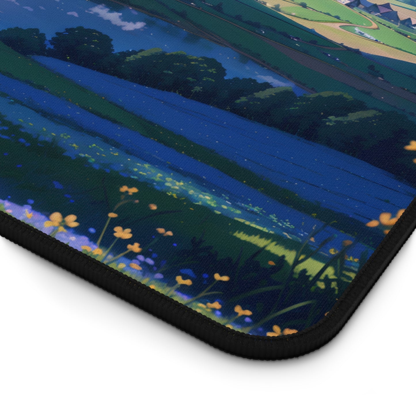 Lofi nature Desk Mat