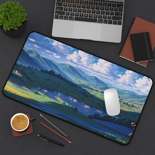 Lofi nature Desk Mat