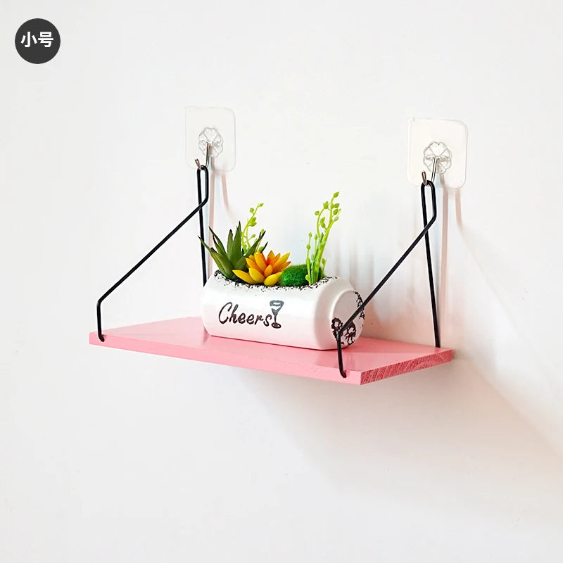 Wooden Wall Hanging Shelves