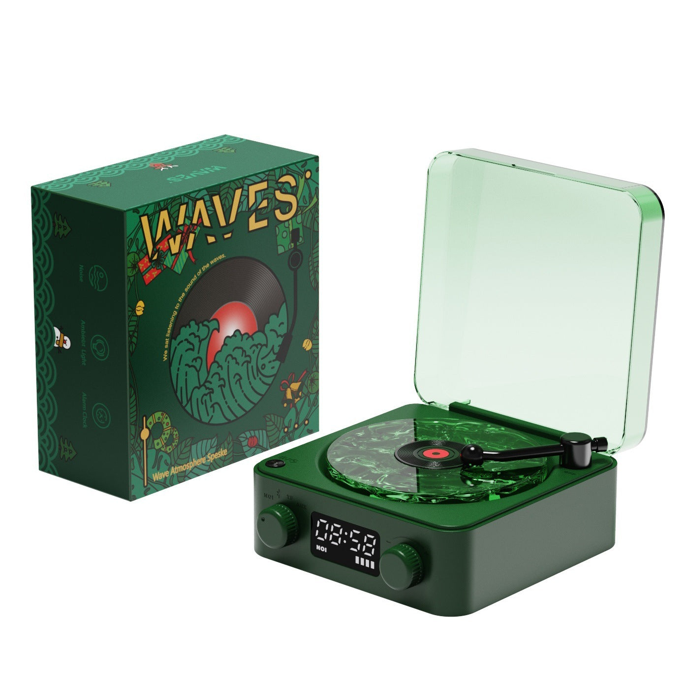 Vintage Groove Bluetooth Turntable Speaker