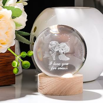 Crystal Galaxy Ball Space Decor Lamp